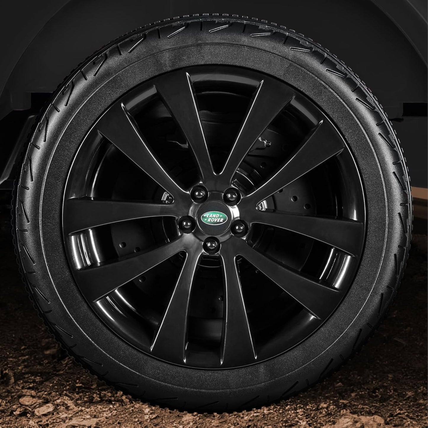 RANGE ROVER SPORT - 24V - 90W - LEATHER SEAT / EVA WHEELS - MP3 BLUETOOTH - BLACK