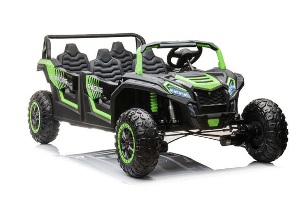 KALCO KIDZ - 48V 4 SEAT UTV - 4 SEATER - 4WD - LEATHER SEAT / EVA - MP3 BLUETOOTH - GREEN
