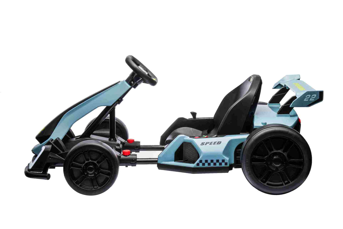 DRIFT GO KART ADJUSTABLE FRAME - 24V - DRIFT - BLUE