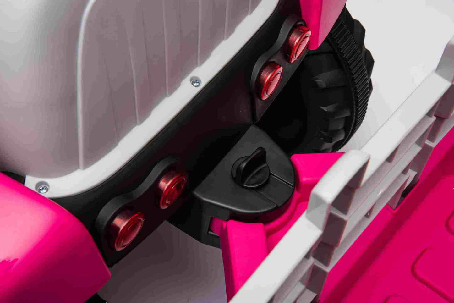 HOLLAND MINI T7 TRACTOR WITH TRAILER - 12V - PINK