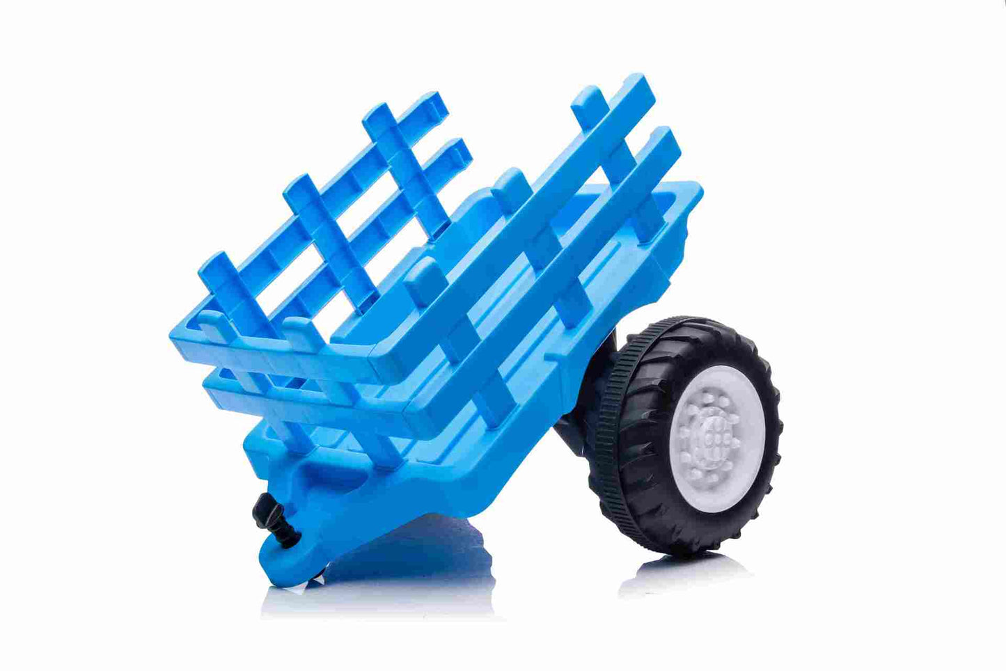 HOLLAND MINI T7 TRACTOR WITH TRAILER - 12V - BLUE