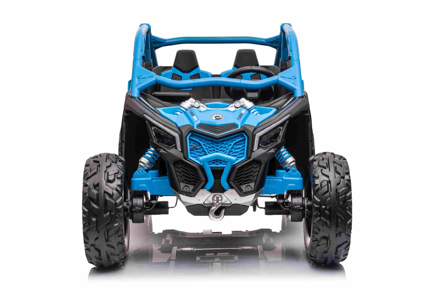 CAN AM UTV XXL - 48V - 2 SEATER - LEATHER SEAT / EVA - MP3 - BLUE
