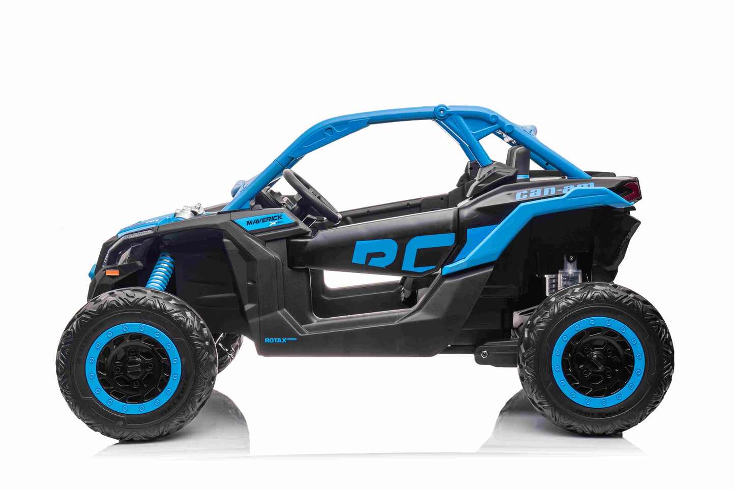 CAN AM UTV XXL - 48V - 2 SEATER - LEATHER SEAT / EVA - MP3 - BLUE