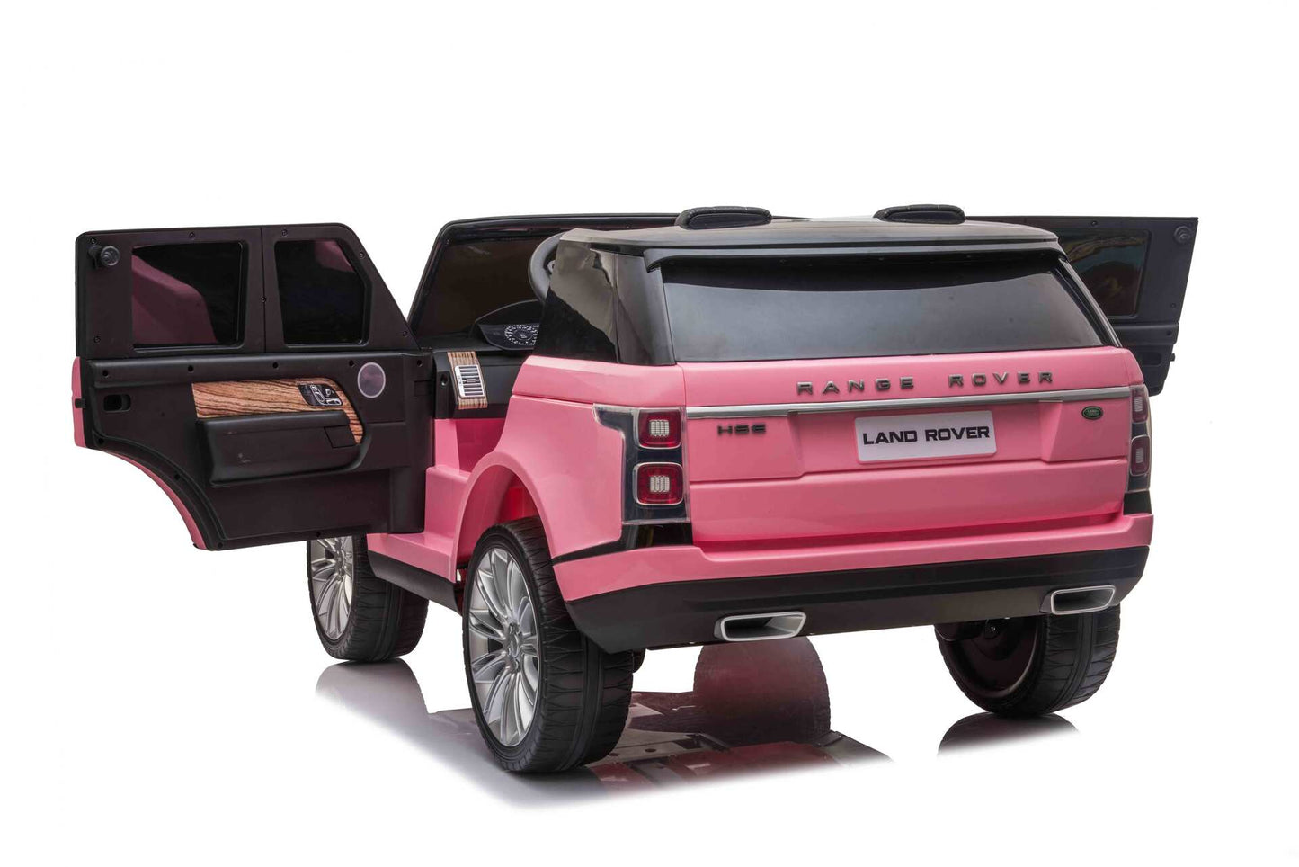 RANGE ROVER VOGUE HSE OLD - 24V - 2 SEATER - LEATHER / EVA - MP4 - PINK