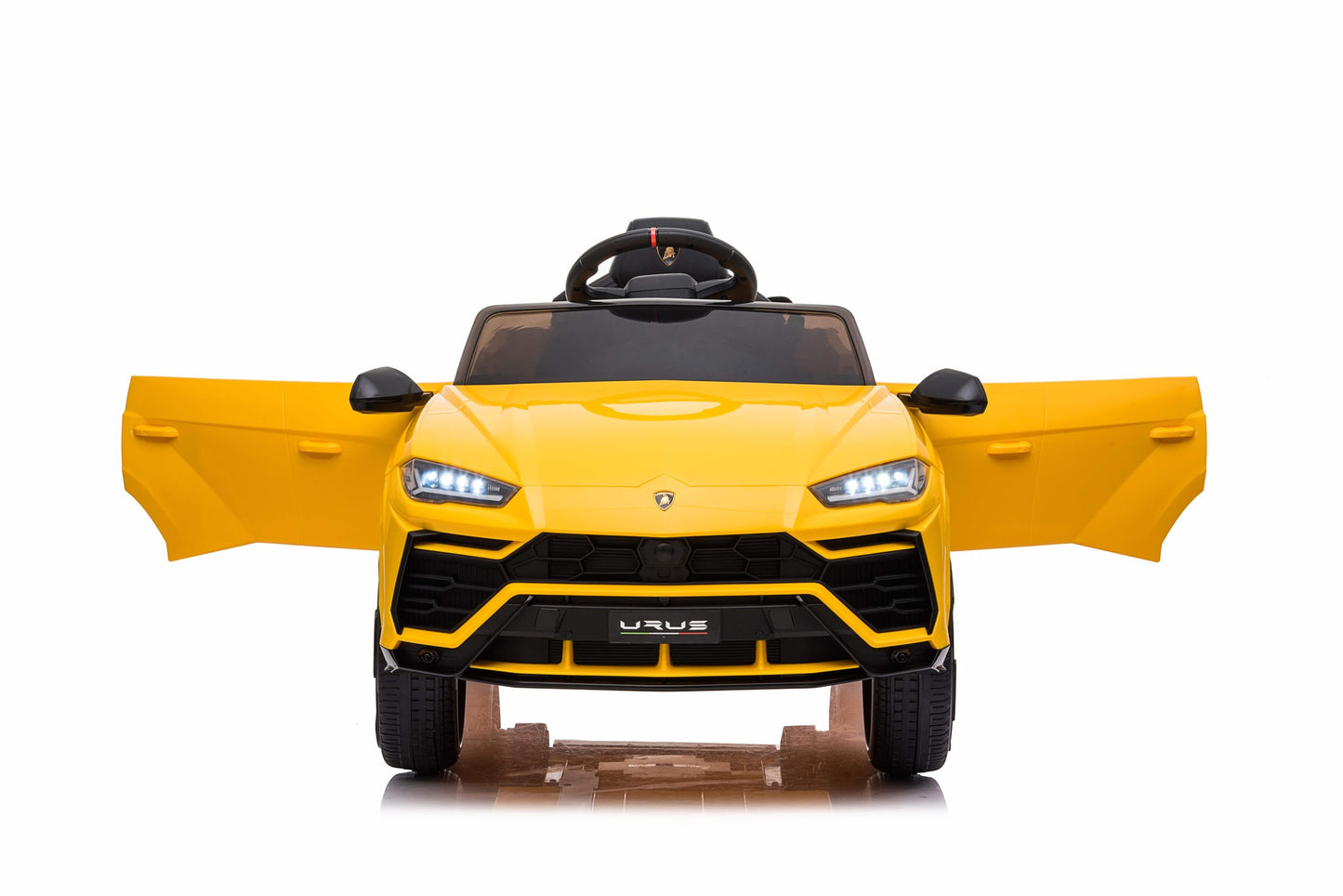 LAMBORGHINI URUS - 12V - LEATHER / EVA - YELLOW