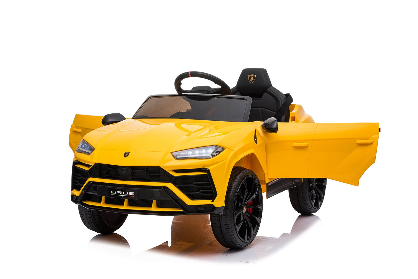 LAMBORGHINI URUS - 12V - LEATHER / EVA - YELLOW