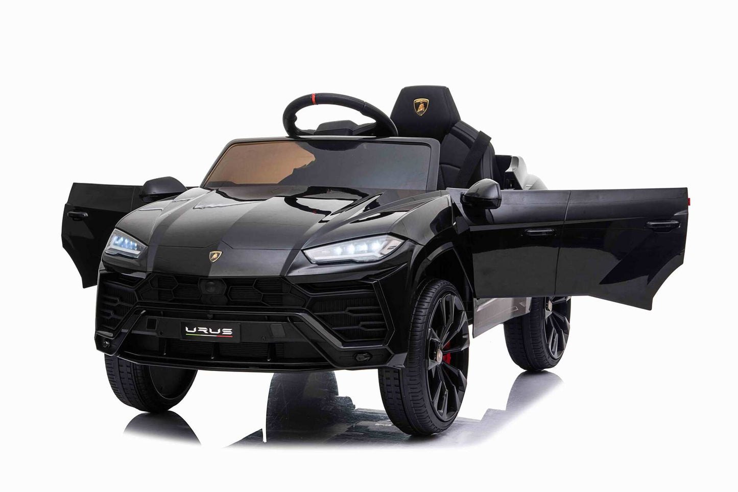 LAMBORGHINI URUS - 12V - LEATHER / EVA - BLACK