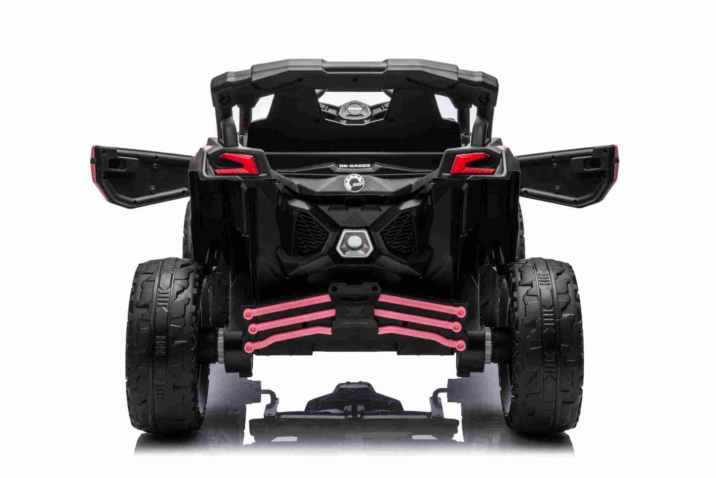 CAN AM UTV - MINI - 24V - 4WD - LEATHER SEAT / EVA - MP3 - PINK