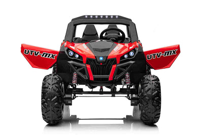 NEW XMX UTV BUGGY - 24V - 4WD - LEATHER / EVA - MP4 - SPIDER RED