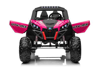 NEW XMX UTV BUGGY - 24V - 4WD - LEATHER / EVA - MP4 - PINK