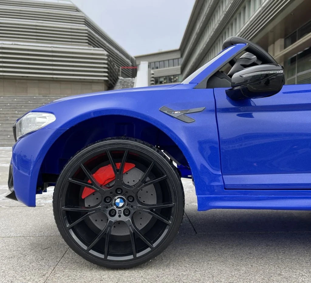 BMW M5 DRIFT- 24V - DRIFT - LEATHER / EVA - BLUE