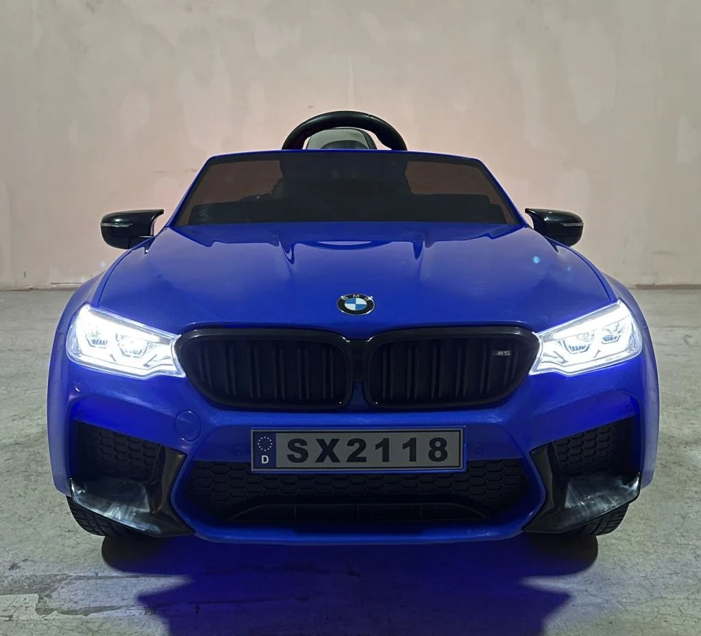BMW M5 DRIFT- 24V - DRIFT - LEATHER / EVA - BLUE