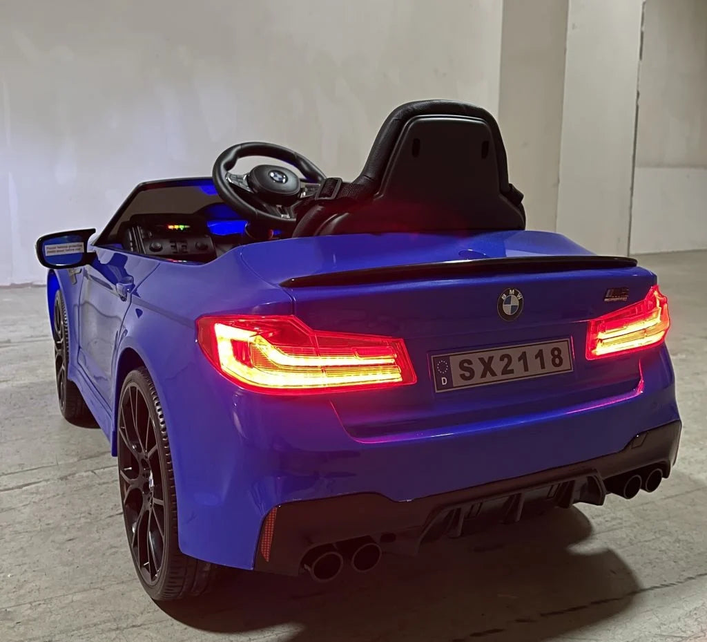 BMW M5 DRIFT- 24V - DRIFT - LEATHER / EVA - BLUE