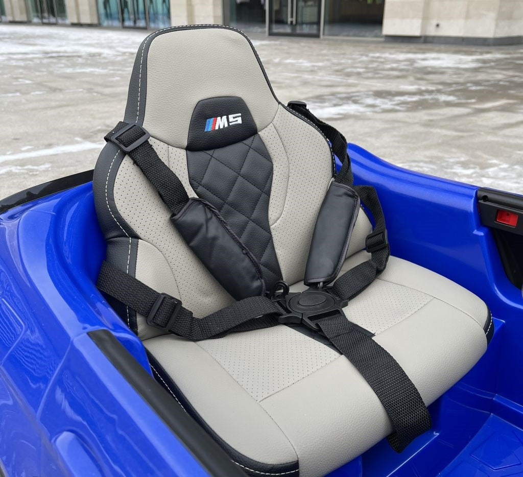 BMW M5 DRIFT- 24V - DRIFT - LEATHER / EVA - BLUE