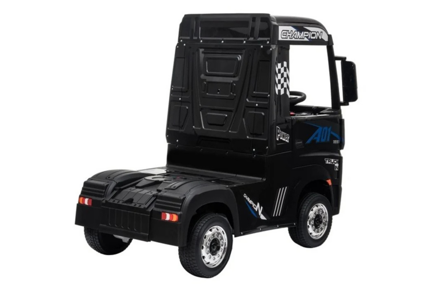 Mercedes-Benz ACTROS TRUCK - 24V - 4WD - LEATHER SEAT / EVA - MP4 - BLACK