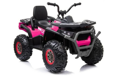XMX QUAD ATV - 24V - LEATHER / EVA - MP3 - PINK