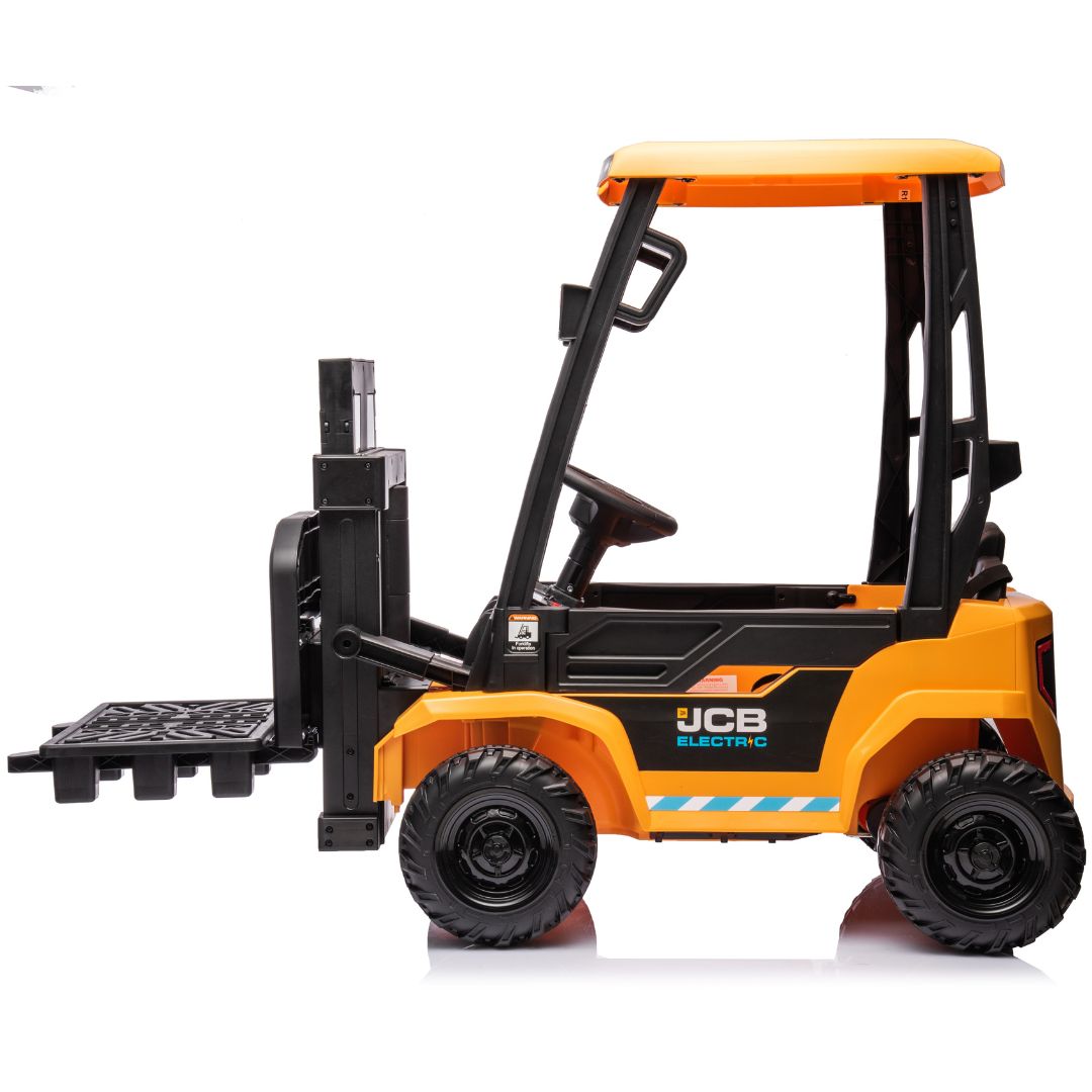 JCB FORKLIFT 12V Children’s Ride On Forklift - YELLOW