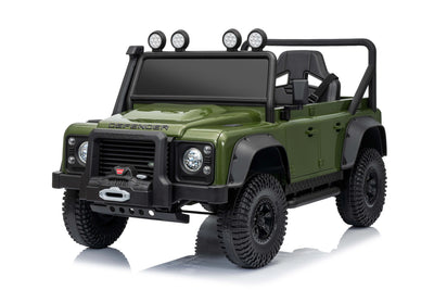 LAND ROVER DEFENDER 110 SVX CONCEPT LICENSED RIDE ON CAR - 12V - GREEN