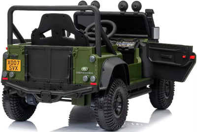 LAND ROVER DEFENDER 110 SVX CONCEPT LICENSED RIDE ON CAR - 12V - GREEN