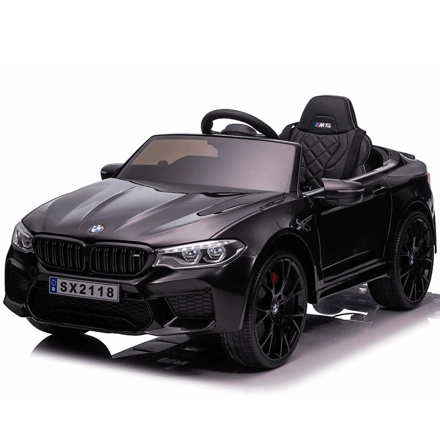 BMW M5 DRIFT- 24V - DRIFT - LEATHER / EVA - BLACK