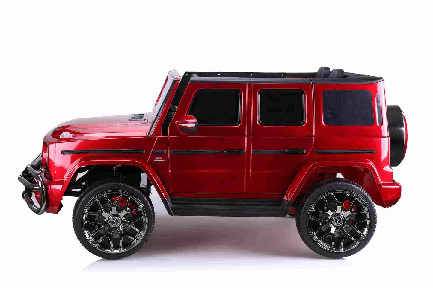 MERCEDES G63 XL - 24V - 2 SEATER - 4WD - LEATHER SEAT / EVA - MP4 - PAINT RED