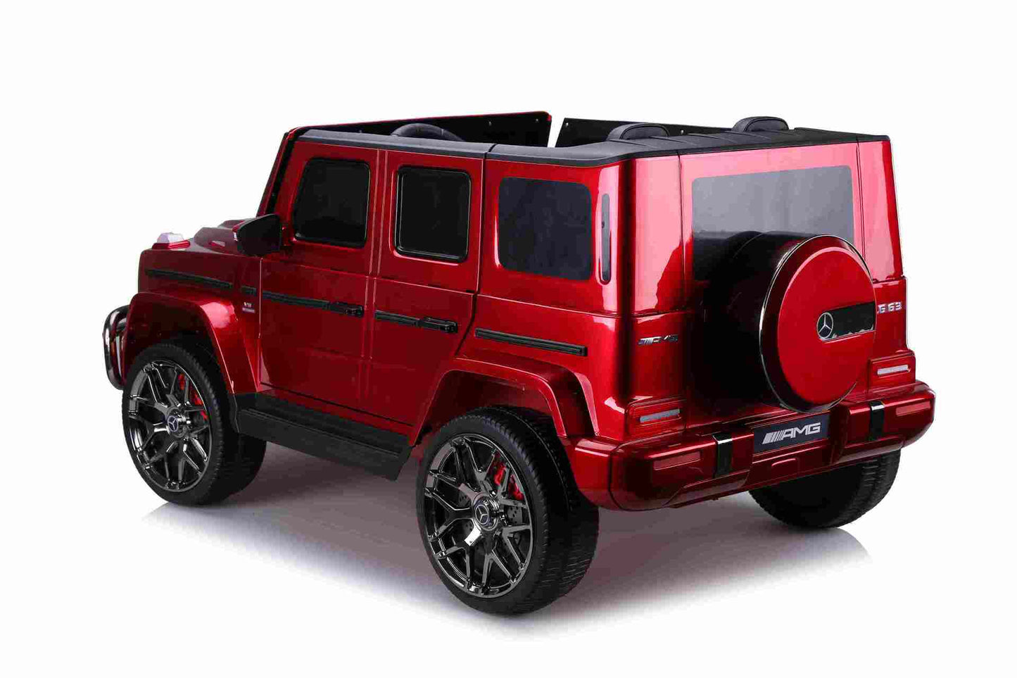 MERCEDES G63 XL - 24V - 2 SEATER - 4WD - LEATHER SEAT / EVA - MP4 - PAINT RED