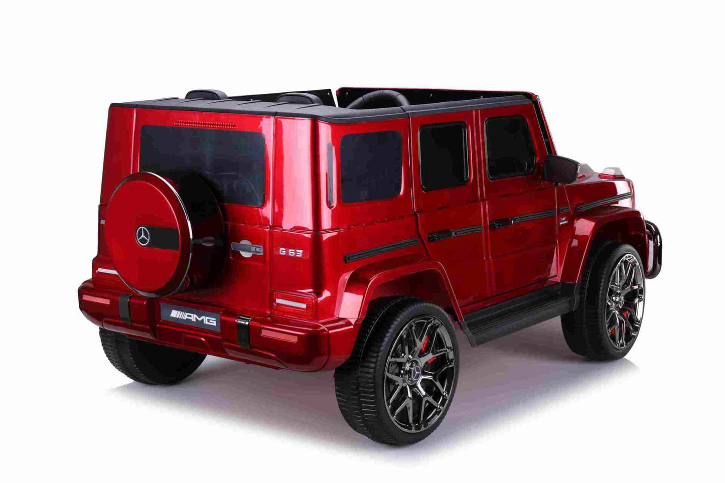 MERCEDES G63 XL - 24V - 2 SEATER - 4WD - LEATHER SEAT / EVA - MP4 - PAINT RED
