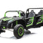 KALCO KIDZ - 48V 4 SEAT UTV - 4 SEATER - 4WD - LEATHER SEAT / EVA - MP3 BLUETOOTH - GREEN