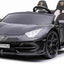 LAMBORGHINI SVJ DRIFT- 24V - 2 SEATER - LEATHER / EVA - BLACK
