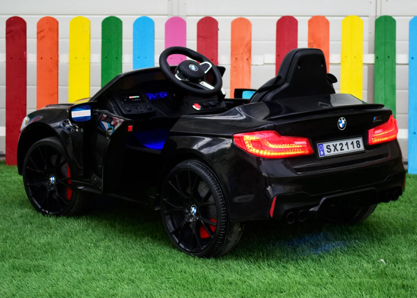 BMW M5 DRIFT- 24V - DRIFT - LEATHER / EVA - BLACK