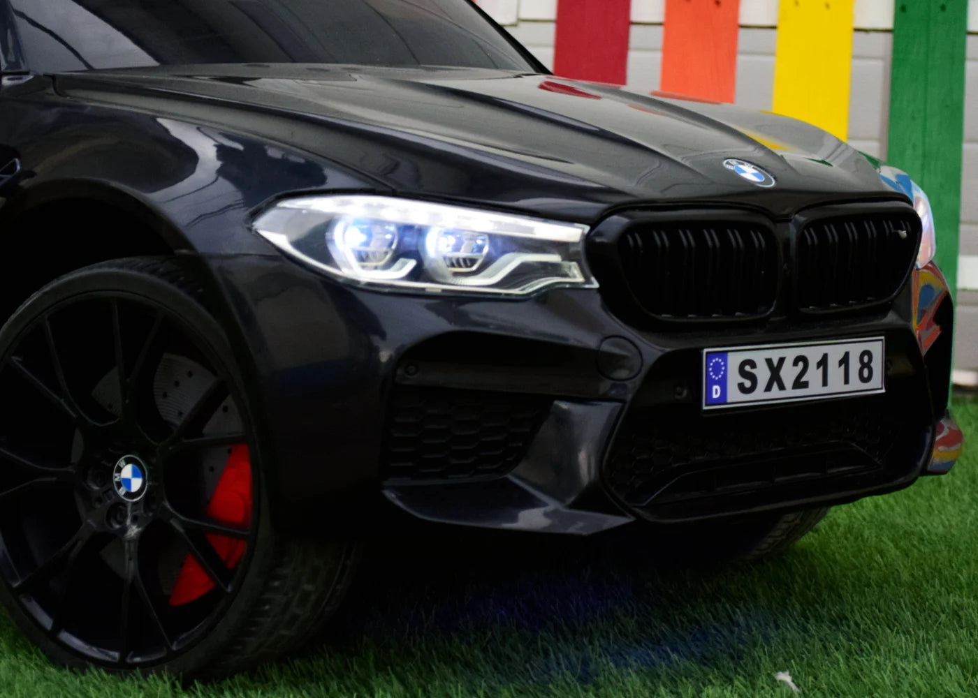 BMW M5 DRIFT- 24V - DRIFT - LEATHER / EVA - BLACK