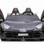 LAMBORGHINI SVJ DRIFT- 24V - 2 SEATER - LEATHER / EVA - BLACK