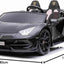 LAMBORGHINI SVJ DRIFT- 24V - 2 SEATER - LEATHER / EVA - BLACK