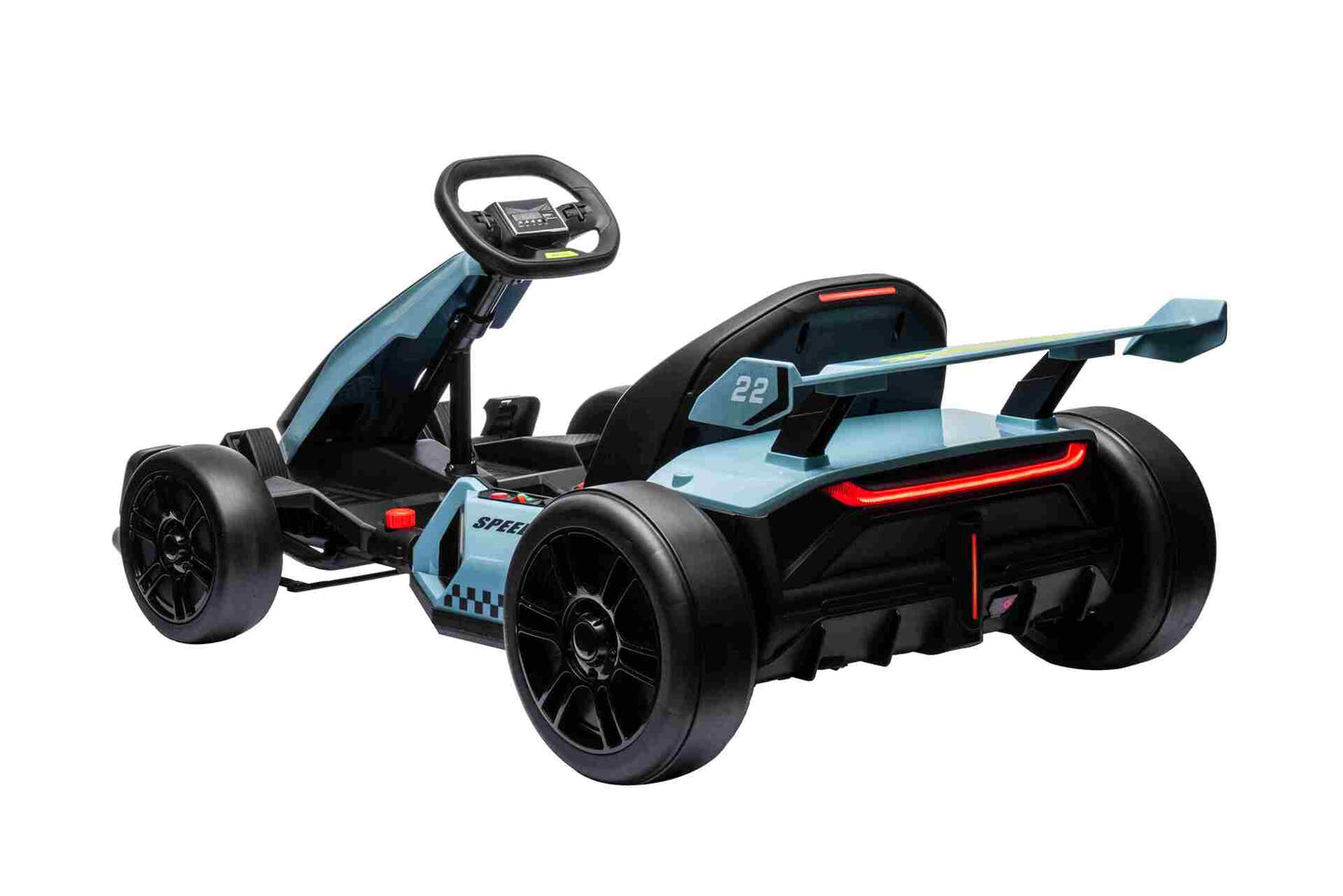 DRIFT GO KART ADJUSTABLE FRAME - 24V - DRIFT - BLUE