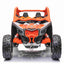 CAN AM UTV  XXL - 48V - 2 SEATER - LEATHER SEAT / EVA - MP3 - ORANGE