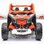 CAN AM UTV  XXL - 48V - 2 SEATER - LEATHER SEAT / EVA - MP3 - ORANGE