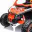 CAN AM UTV  XXL - 48V - 2 SEATER - LEATHER SEAT / EVA - MP3 - ORANGE