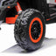 CAN AM UTV  XXL - 48V - 2 SEATER - LEATHER SEAT / EVA - MP3 - ORANGE