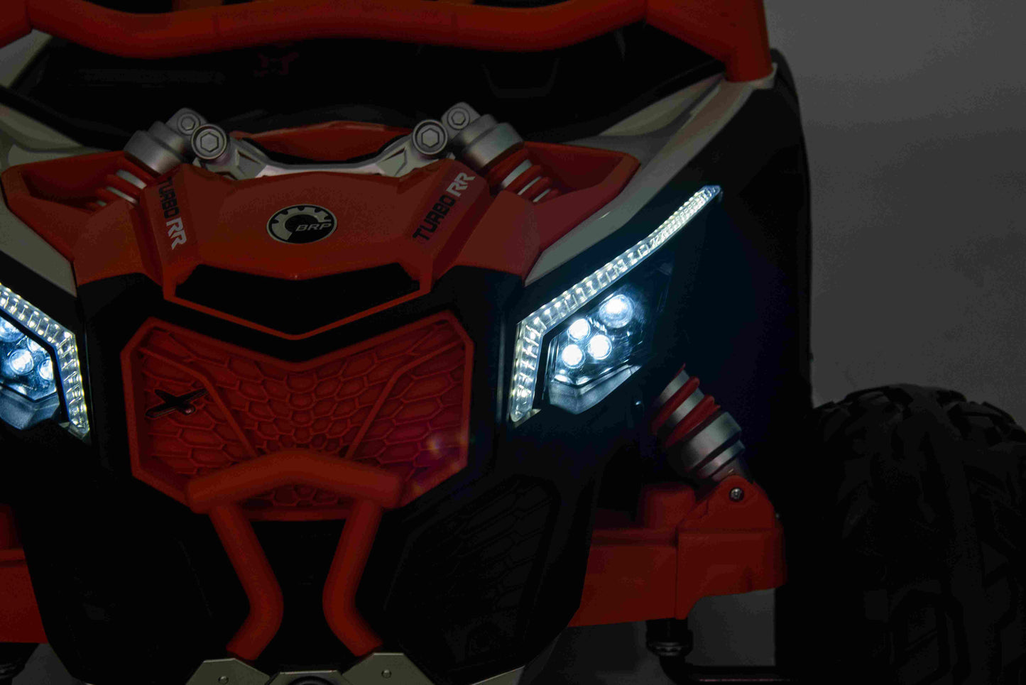 CAN AM UTV  XXL - 48V - 2 SEATER - LEATHER SEAT / EVA - MP3 - ORANGE