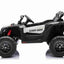 CAN AM UTV - MINI - 24V - 4WD - LEATHER SEAT / EVA - MP3 - WHITE
