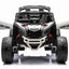 CAN AM UTV - MINI - 24V - 4WD - LEATHER SEAT / EVA - MP3 - WHITE
