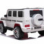 MERCEDES G63 XL - 24V - 2 SEATER - 4WD - LEATHER SEAT / EVA - MP4 - WHITE