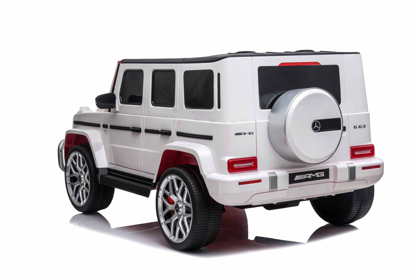 MERCEDES G63 XL - 24V - 2 SEATER - 4WD - LEATHER SEAT / EVA - MP4 - WHITE