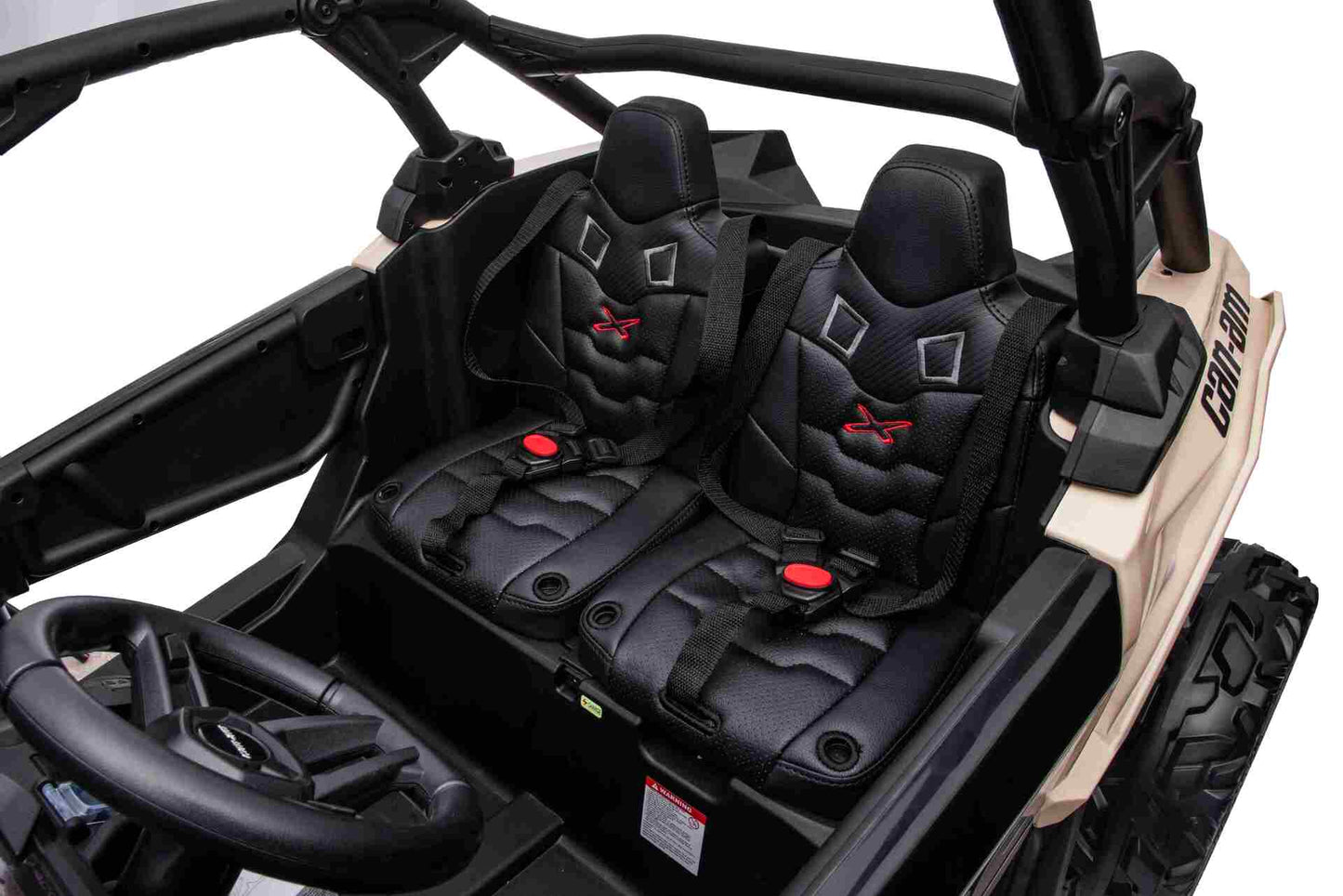 CAN AM UTV  XXL - 48V - 2 SEATER - LEATHER SEAT / EVA - MP3 - RS VERSION