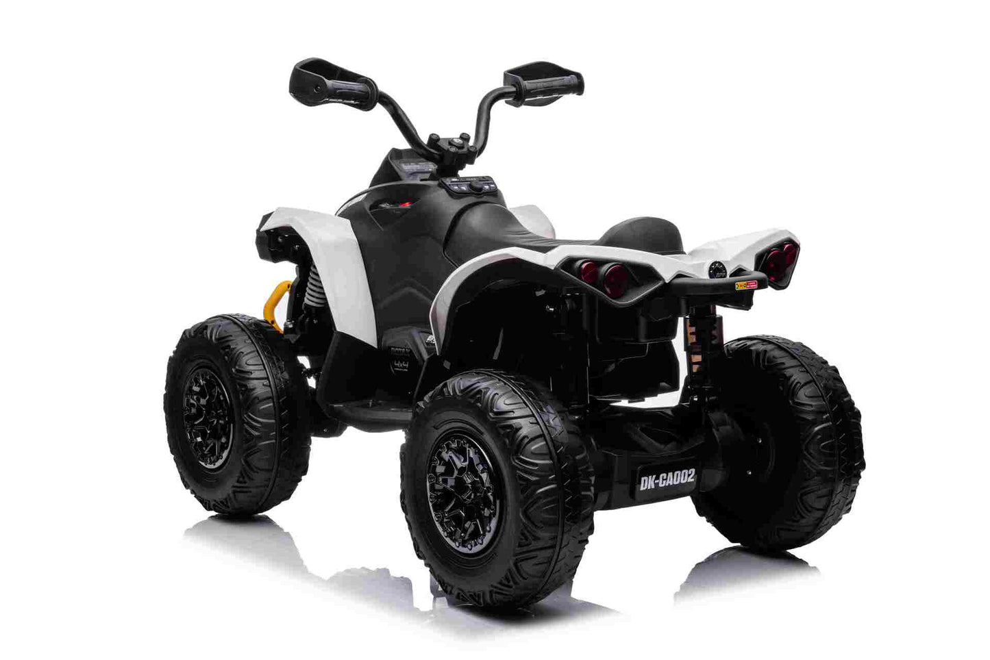 CAN AM QUADBIKE - 24V - 4WD - LEATHER SEAT / EVA - MP3 - WHITE