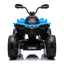 CAN AM QUADBIKE - 24V - 4WD - LEATHER SEAT / EVA - MP3 - BLUE