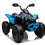 CAN AM QUADBIKE - 24V - 4WD - LEATHER SEAT / EVA - MP3 - BLUE