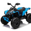 CAN AM QUADBIKE - 24V - 4WD - LEATHER SEAT / EVA - MP3 - BLUE