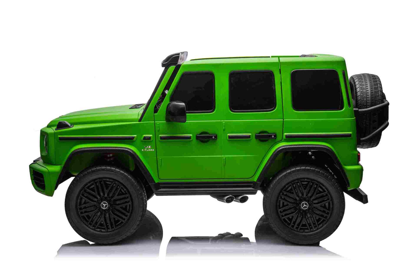 MERCEDES G63 XXL - 48V - 2 SEATER -  4WD - LEATHER SEAT / EVA - MP4 - MATT GREEN