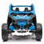 CAN AM UTV  XXL - 48V - 2 SEATER - LEATHER SEAT / EVA - MP3 - BLUE